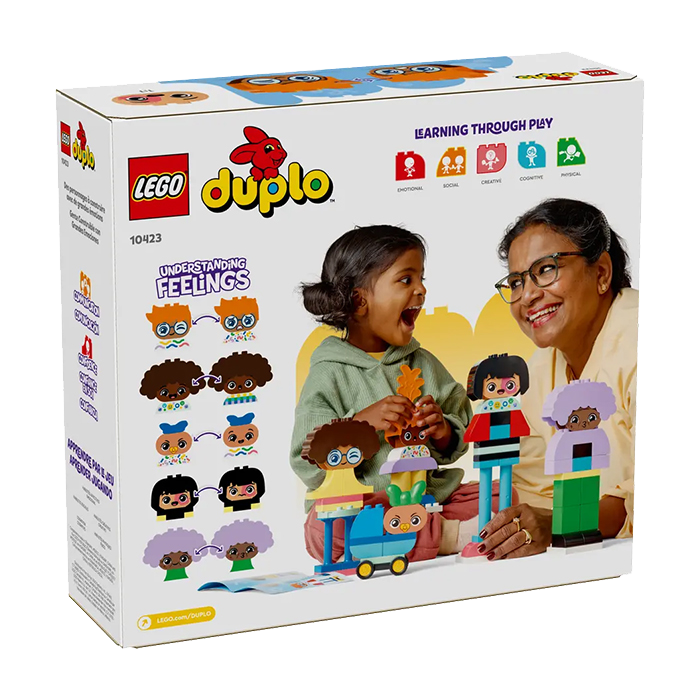 10423 DUPLO BUILDABLE PEOPLE WITH BIG EMOTIONS TOYS by LEGO at Sundora