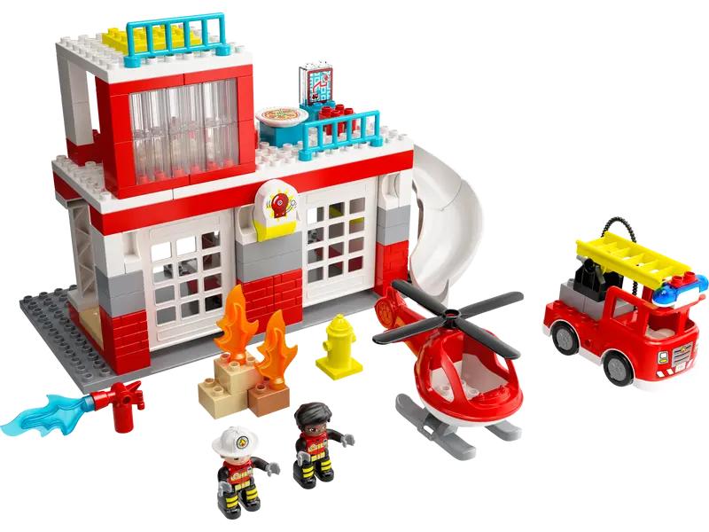 10970 Fire Station & Helicopter TOYS by LEGO at Sundora