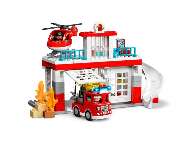 10970 Fire Station & Helicopter TOYS by LEGO at Sundora