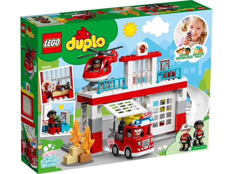 10970 Fire Station & Helicopter TOYS by LEGO at Sundora