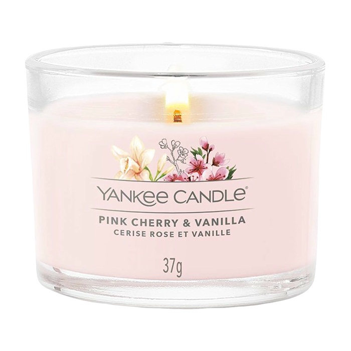 Pink Cherry & Vanilla Filled Votive