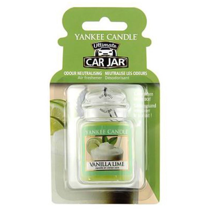 VANILLA LIME – CAR JAR ULTIMATE CAR JAR by YANKEE CANDLE at Sundora