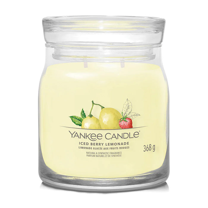 Iced Berry Lemonade Signature Medium Jar Candle