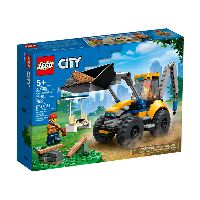 60385 CONSTRUCTION DIGGER TOYS by LEGO at Sundora