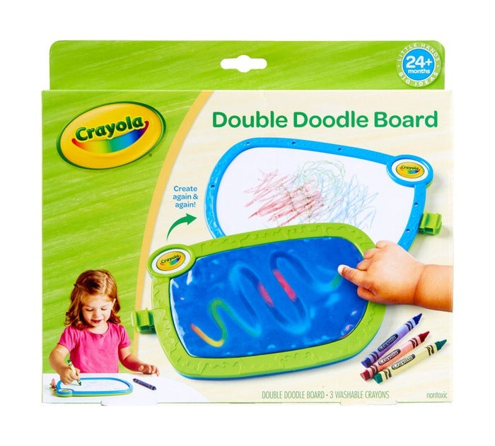 My First Double Doodle Board STATIONERY by CRAYOLA at Sundora