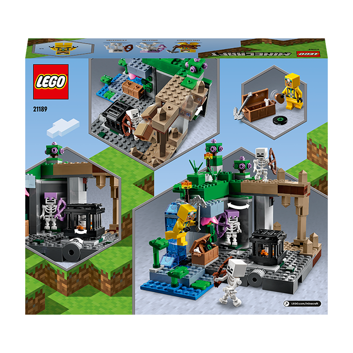 21189 MINECRAFT THE SKELETON DUNGEON TOYS by LEGO at Sundora
