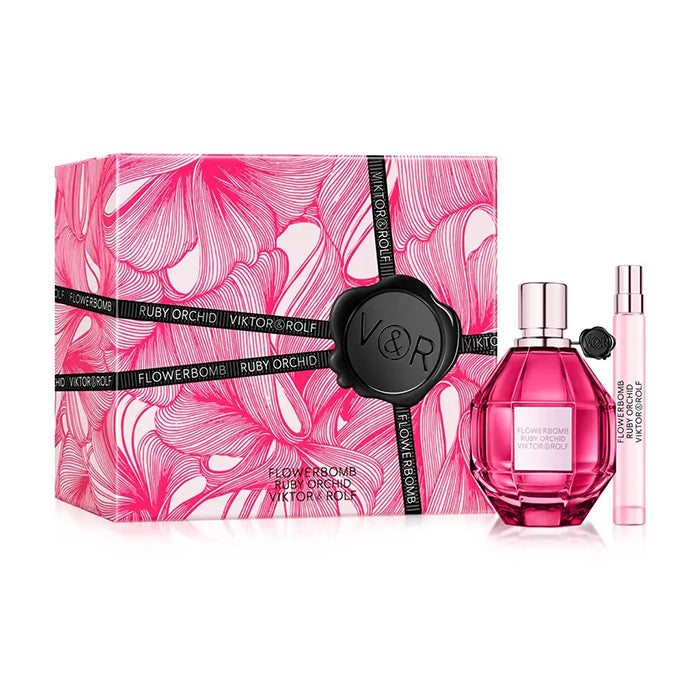 FLOWERBOMB RUBY ORCHID EDP 100ML + 10ML GIFT SET GIFT SET by VIKTOR & ROLF at Sundora