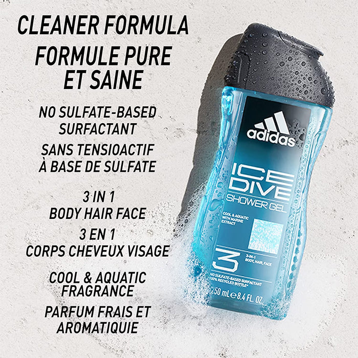 ICE DIVE 3 IN 1 SHOWER GEL