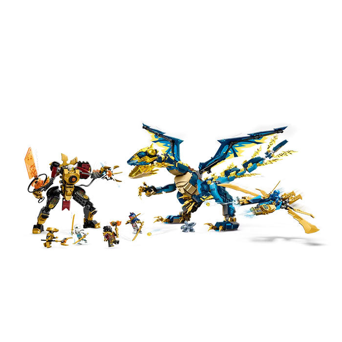 71796 ELEMENTAL DRAGON VS. THE EMPRESS MECH TOYS by LEGO at Sundora