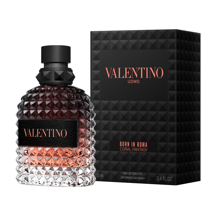 BORN IN ROMA UOMO CORAL EAU DE TOILETTE PERFUME by VALENTINO at Sundora