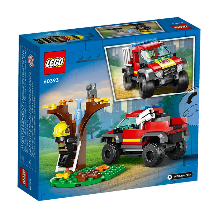 60393 4X4 FIRE TRUCK RESCUE TOYS by LEGO at Sundora