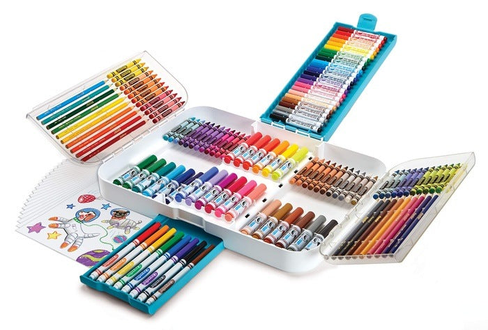 Ultra Smart Case With Multiple Compartment 150 Pcs Set STATIONERY by CRAYOLA at Sundora