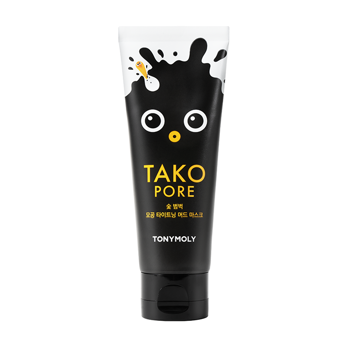 TAKO PORE CHARCOAL PORE TIGHTENING MUD MASK FACE MASK by TONYMOLY at Sundora