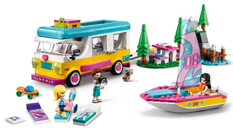 41681 Forest Camper Van And Sailling Boat TOYS by LEGO at Sundora