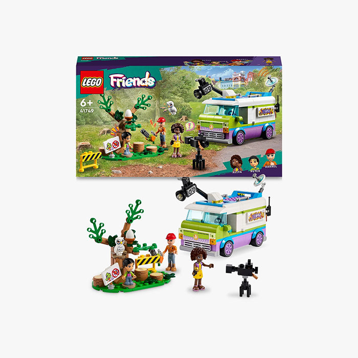41749 NEWSROOM VAN TOYS by LEGO at Sundora