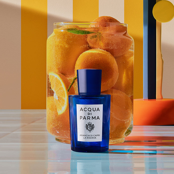 BLU MEDITERRANEO ARANCIA DI CAPRI LA RISERVA PERFUME by ACQUA DI PARMA at Sundora
