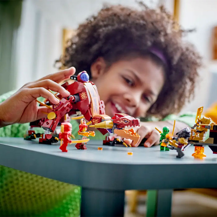 71793 HEATWAVE TRANSFORMING LAVA DRAGON TOYS by LEGO at Sundora