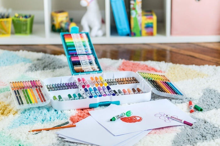 Ultra Smart Case With Multiple Compartment 150 Pcs Set STATIONERY by CRAYOLA at Sundora