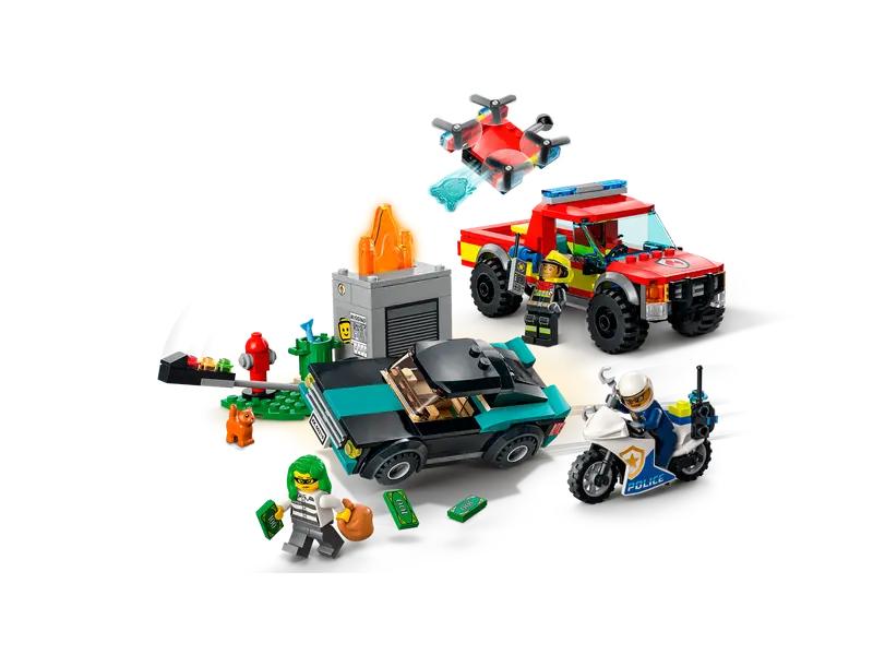 60319 Fire Rescue & Police Chase TOYS by LEGO at Sundora