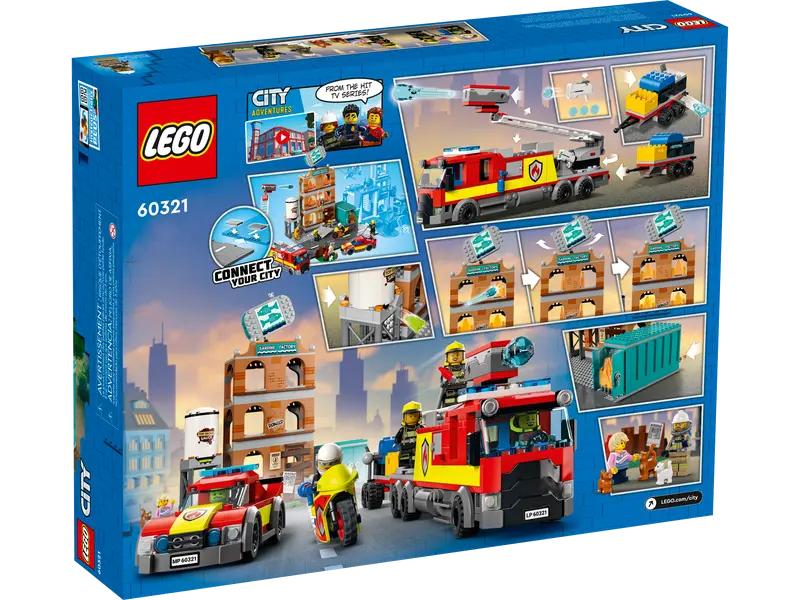 60321 Fire Brigade TOYS by LEGO at Sundora