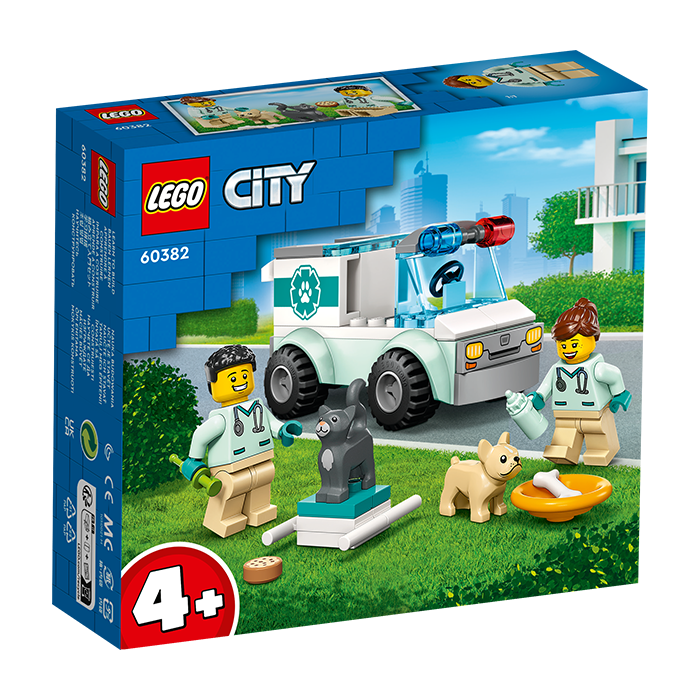 60382 VET VAN RESCUE TOYS by LEGO at Sundora