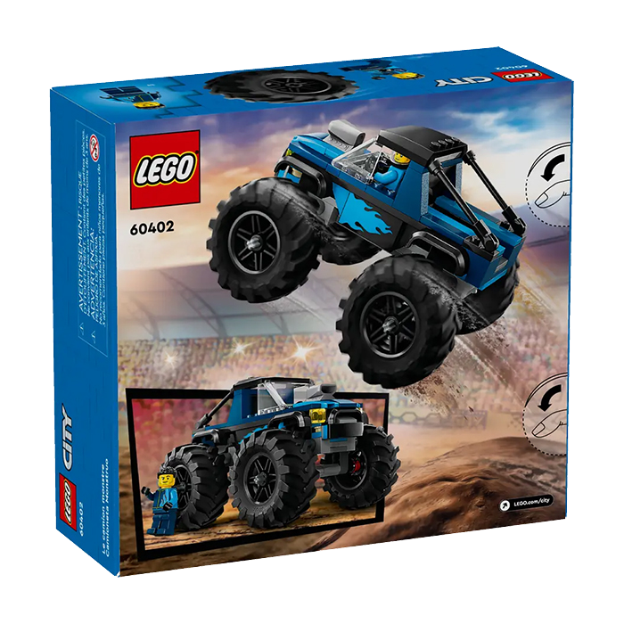 60402 BLUE MONSTER TRUCK TOYS by LEGO at Sundora