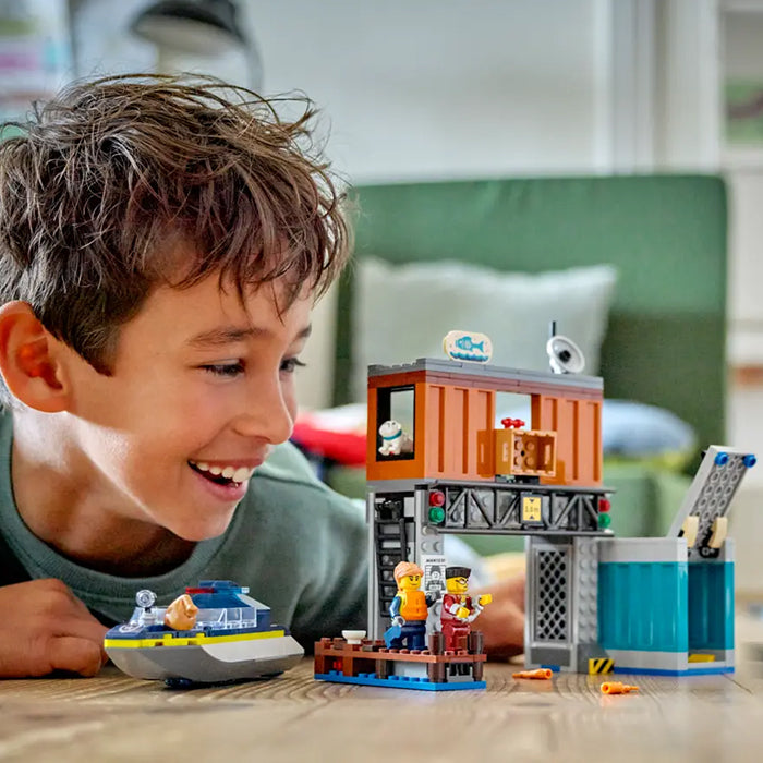 60417 POLICE SPEEDBOAT AND CROOKS&