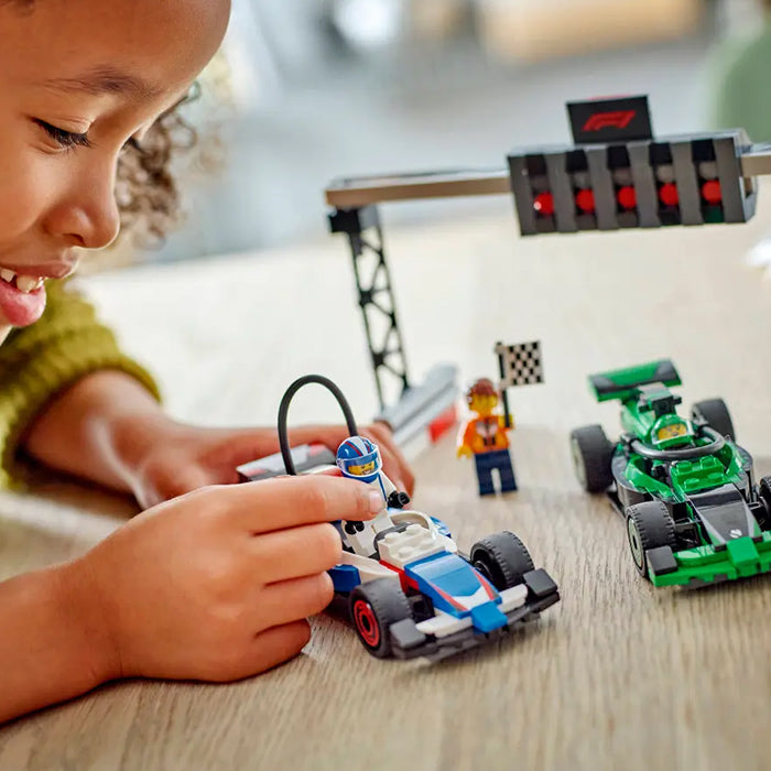 60474 F1® Grid with VCARB & Sauber Race Cars