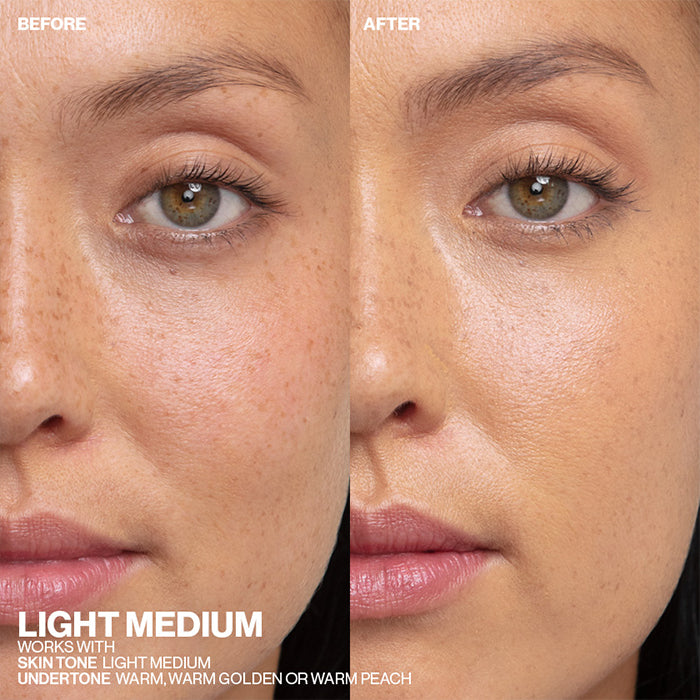 MINI HALO HEALTHY GLOW ALL-IN-ONE TINTED MOISTURIZER BROAD SPECTRUM SPF 25 WITH HYALURONIC ACID MAKEUP by SMASHBOX at Sundora