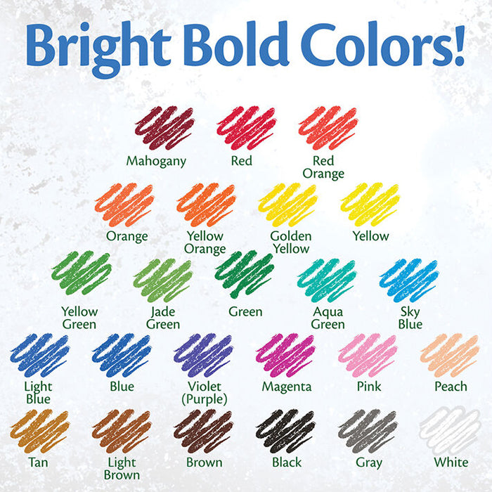 COLORED PENCILS, 24 COUNT COLOR PENCILS by CRAYOLA at Sundora