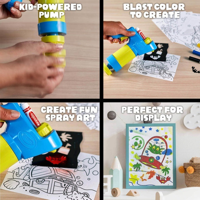 Mini Marker Sprayer STATIONERY by CRAYOLA at Sundora