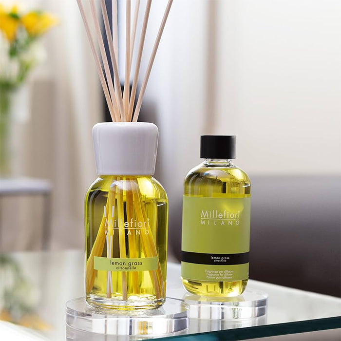 LEMON GRASS REED DIFFUSER DIFFUSER by MILLEFIORI MILANO at Sundora