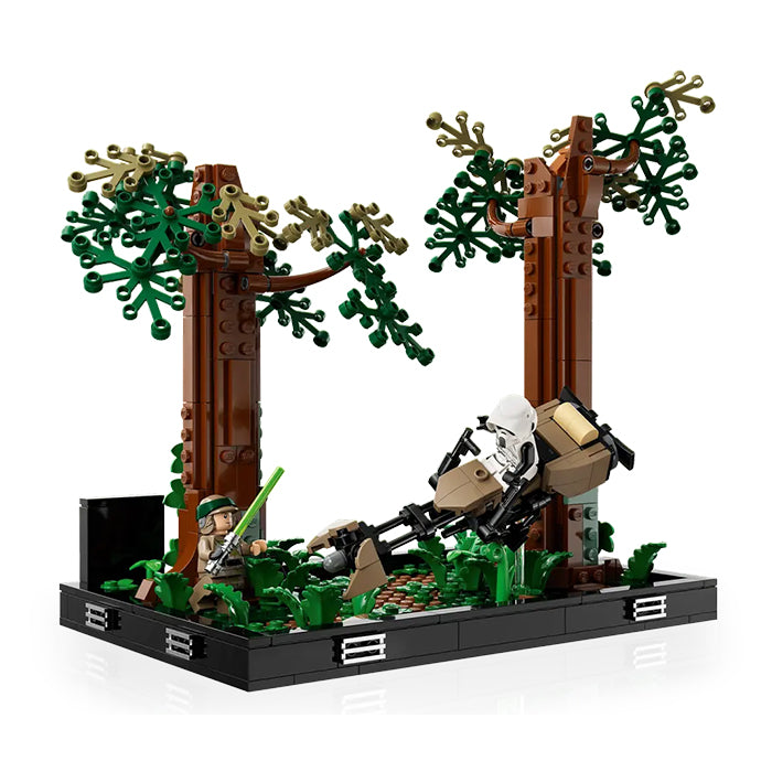 75353 ENDOR™ SPEEDER CHASE DIORAMA TOYS by LEGO at Sundora