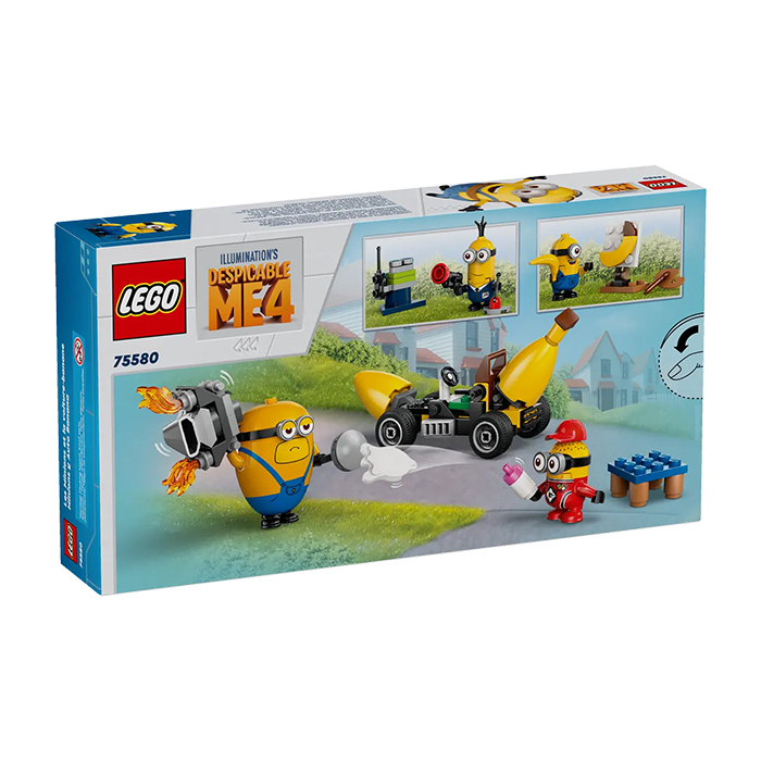 75580 MINIONS AND BANANA CAR TOYS by LEGO at Sundora