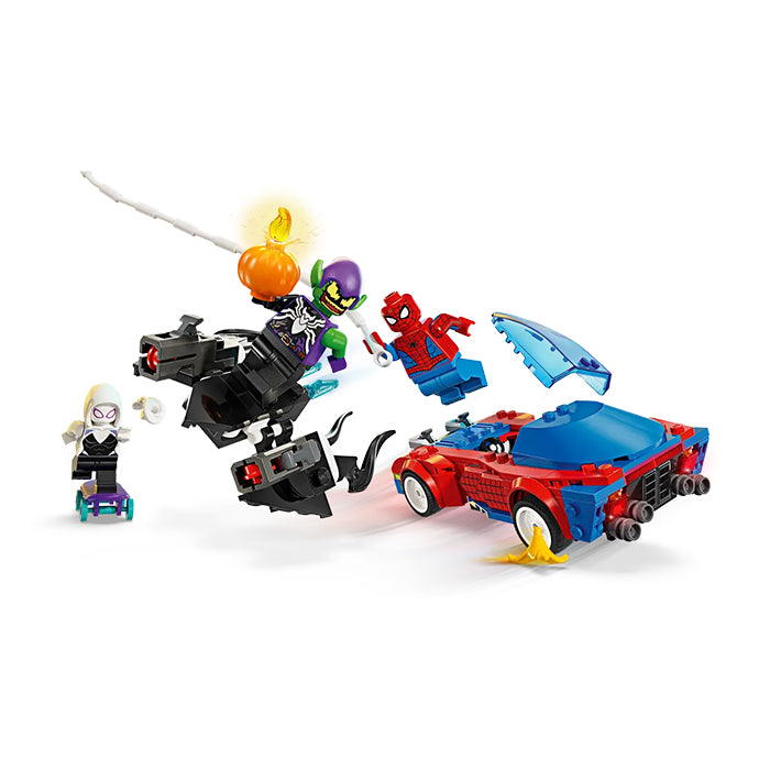 76279 SPIDER-MAN RACE CAR AND VENOM GREEN GOBLIN TOYS by LEGO at Sundora