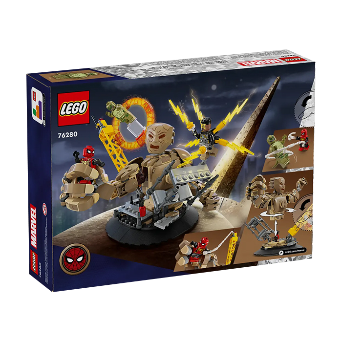 76280 SPIDER-MAN VS. SANDMAN: FINAL BATTLE TOYS by LEGO at Sundora