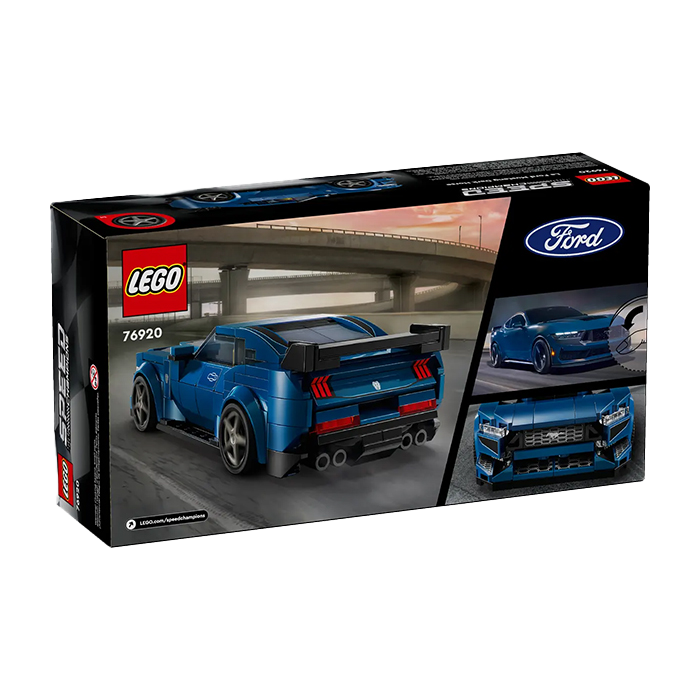 76920 FORD MUSTANG DARK HORSE SPEED CHAMPIONS TOYS by LEGO at Sundora