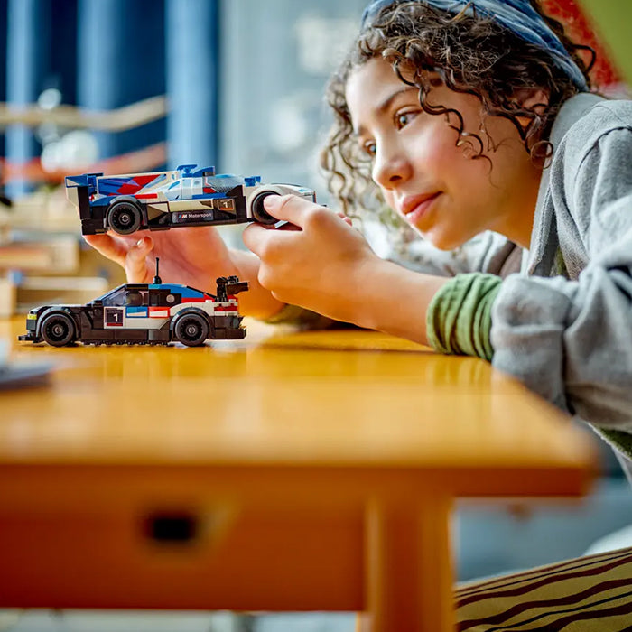 76922 BMW M4 GT3 & BMW M HYBRID V8 RACE CARS TOYS by LEGO at Sundora