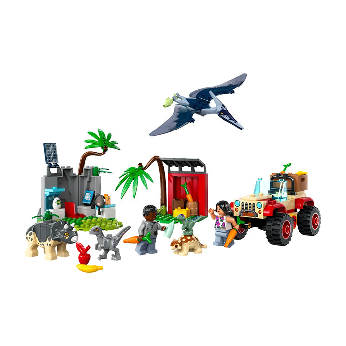 76963 JURASSIC WORLD BABY DINOSAUR RESCUE CENTER TOYS by LEGO at Sundora