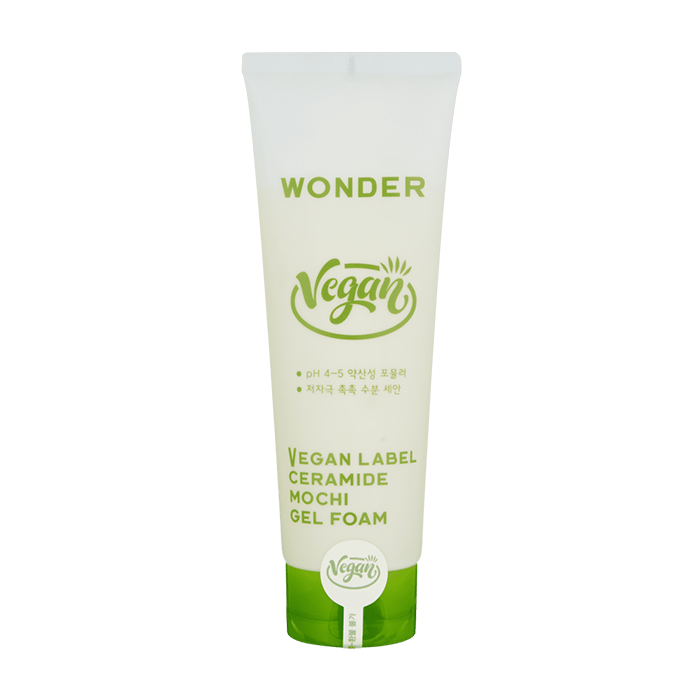 ওয়ান্ডার ভেগান লেবেল সিরামাইড মোচি লো পিএইচ জেল ফোম