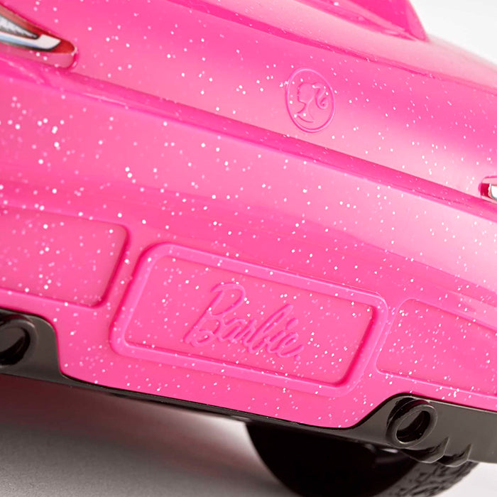 Doll & Car Playset, Sparkly Pink 2-Seater Toy Convertible With Glam Details & Fashion Doll - DJR55 DOLLS & PLAYSETS by BARBIE at Sundora