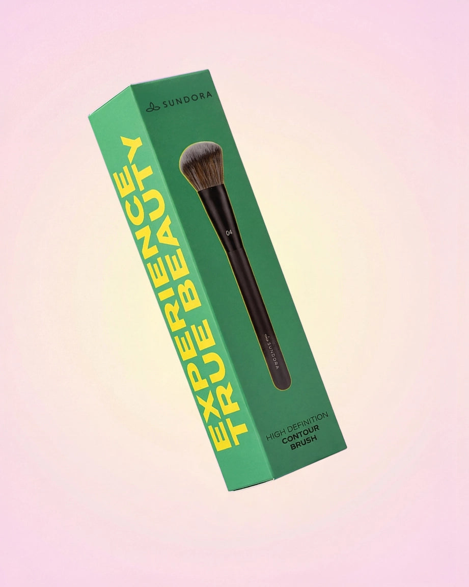 04 High Definition Contour Brush COSMETICS AND MAKEUP by SUNDORA at Sundora