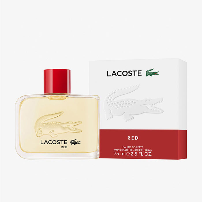 RED EAU DE TOILETTE PERFUME by LACOSTE at Sundora