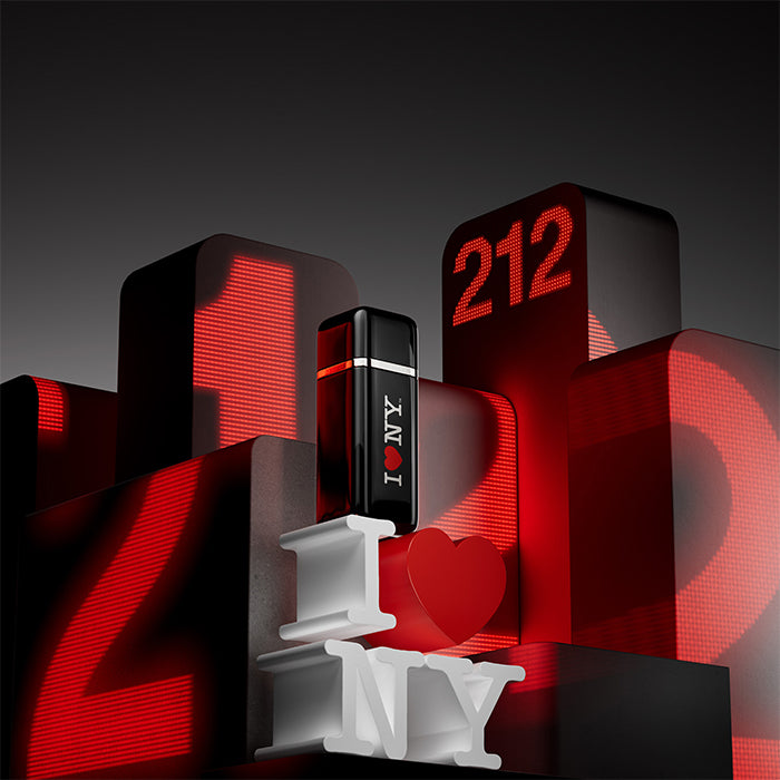 212 VIP BLACK I ♥ NY EAU DE PARFUM PERFUME by CAROLINA HERRERA at Sundora
