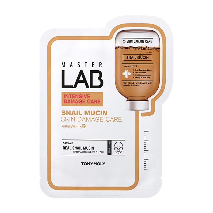 TM MASTER LAB SNAIL MUCIN MASK SHEET MASK by TONYMOLY at Sundora