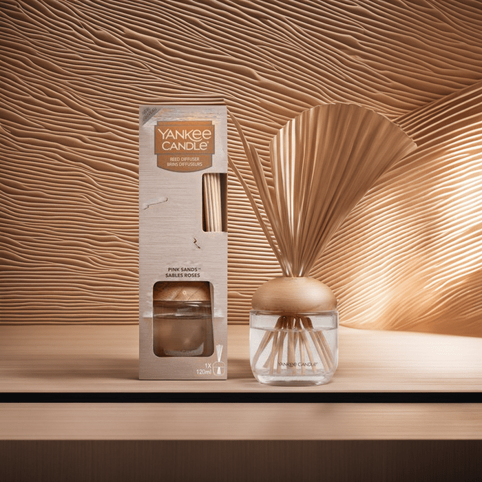 PINK SANDS REED DIFFUSER 120ML DIFFUSER by YANKEE CANDLE at Sundora