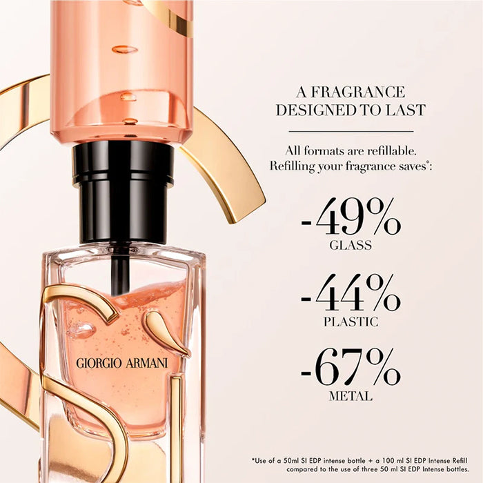 SÌ EAU DE PARFUM INTENSE REFILLABLE PERFUME by GIORGIO ARMANI at Sundora