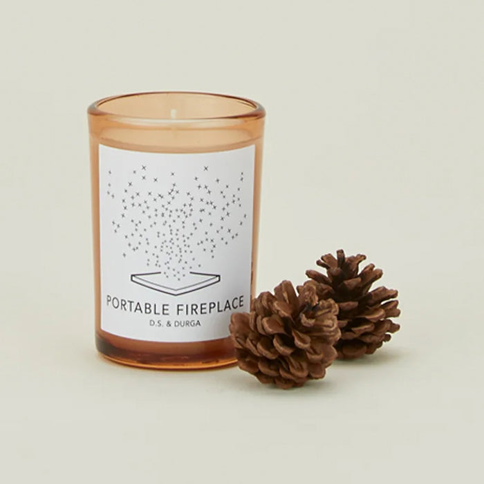 PORTABLE FIREPLACE CANDLE CANDLE by D.S. & DURGA at Sundora