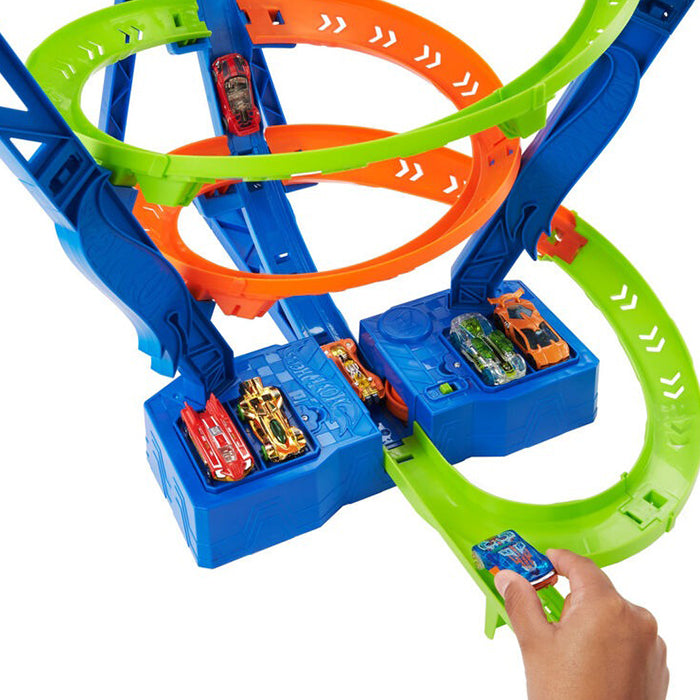 Hot Wheels Action: Spiral Speed Crash TRACKSETS & PLAYSETS by HOT WHEELS at Sundora
