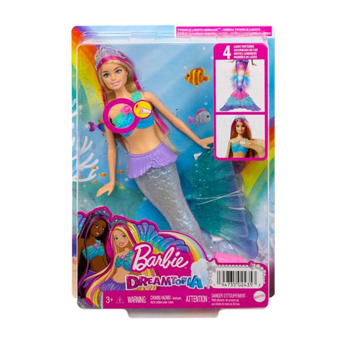 Dreamtopia Twinkle Lights Mermaid Doll DOLLS by BARBIE at Sundora